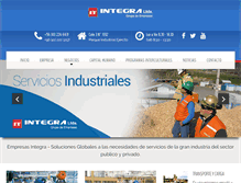 Tablet Screenshot of empresasintegra.cl